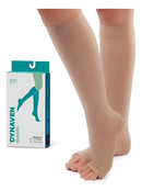 PANTURRILHA DYNAVEN BASIC 20-30MMHG PONTEIRA ABERTA BEGE