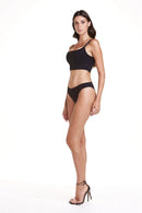 SOUTIEN COMPRESSION ESTETICO DUPLO ALÇA REGULÁVEL PRETO / BEGE (PLIE)