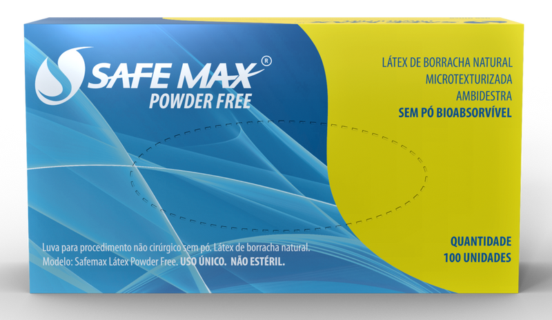 Luva de Procedimento Latex Safe Max