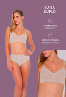 SUTIÃ MODELADOR TECIDO DUPLO C/ ALÇAS REMOVÍVEIS 050148