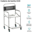 CADEIRA DE HIGIENIZACAO D40