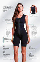 CINTA COMPRESSION ESTETICA MACAQUINHO REGATA 050334