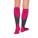 MEIA JOBST SPORT 15-20 PANTURRILHA ROSA CINZA FECHADA