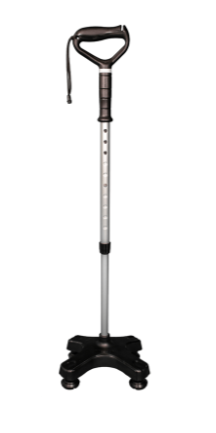 BENGALA 4 PONTAS C/ APOIO MERCUR PRETO