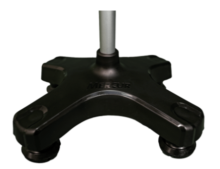 BENGALA 4 PONTAS C/ APOIO MERCUR PRETO