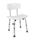 BANCO PARA BANHO COM ENCOSTO 135KG MERCUR