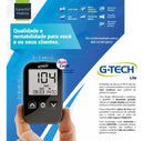 KIT MEDIDOR DE GLICOSE G-TECH FREE LITE COMPLETO