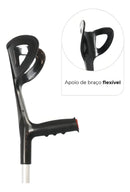 MULETA DESMONTÁVEL CANADENSE D6 - PRETA