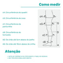 MEIA JOBST RELIEF 20-30 MEIA COXA PONTEIRA ABERTA BEGE
