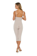 CINTA ESTETICA 3/4 COM CINT.ALTA 85%POL15%ELAST PRETO (PLIE)