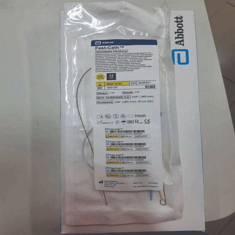 INTRODUTOR HEMOSTATICO FAST-CATH 12CM  JUDE MEDICAL - (ST. JUDE MEDICAL)