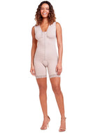 MACAQUINHO REGATA ESTETICO 85%POL15%ELAST PRETO / BEGE - (PLIE)