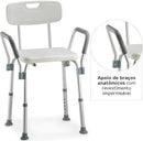 BANQUETA D3 COM ENCOSTO E BRACO