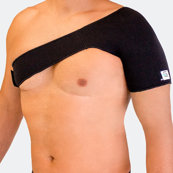 SUPORTE P OMBRO C VELCRO PRETO P - (CHANTAL)