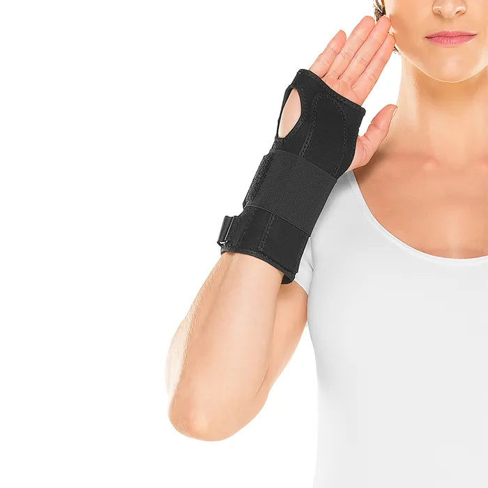 TALA P/ PUNHO DEDOS LIVRES LONGA LONA PRETA EP