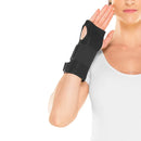 TALA P/ PUNHO DEDOS LIVRES LONGA LONA PRETA EP