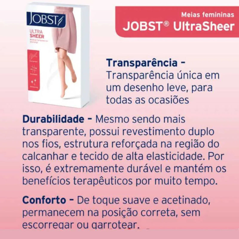 ULTRASHEER 15-20 MEIA-COXA ABERTA NATURAL